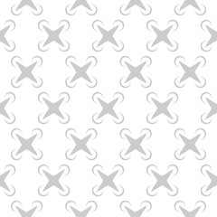 Drone seamless pattern isolated on white background