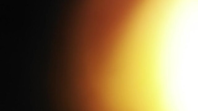 Abstract colorful light wave background with smooth orange and yellow gradient textures