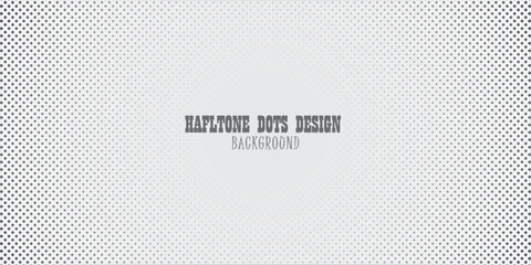 Abstract circle halftone gray dots gradient on white background, Curved twisted slanting design or waved lines pattern, Templates for business cards, brochures, posters, covers. ePS10