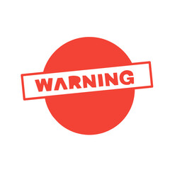 warning sign sticker