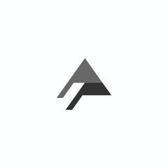 triangle home logo vector