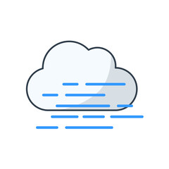 Foggy Cloud Illustration