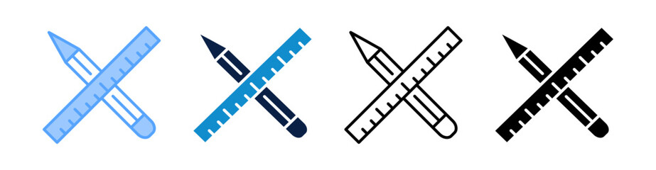 Design Tool Multiple Style Icon Set Collection 