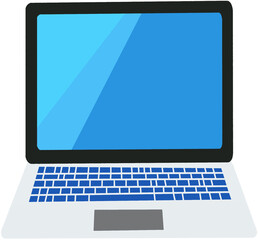 Professional Laptop Visualization Ready for Coding, Writing, and Interactive Multimedia Applications