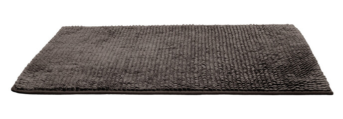 This soft bath mat is shown from the front on a transparent background. It is perfect for placing...