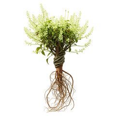 Soma vine with roots and pale green flowers