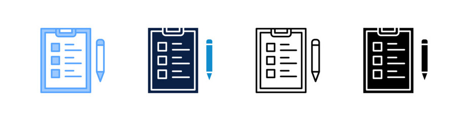 Requirements Multiple Style Icon Set Collection 