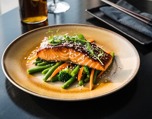 Salmon Teriyaki Norwegian Fusion &ndash; A Delightful Blend of Nordic and Asian Flavors