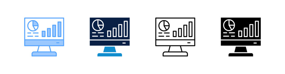 Reporting Multiple Style Icon Set Collection 