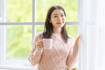 女性のポートレート