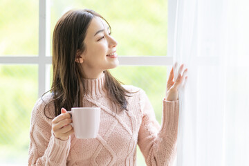 女性のポートレート