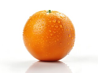 Round Orange with Textured Peel