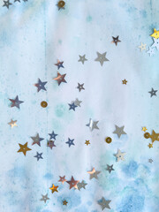 christmas background with stars