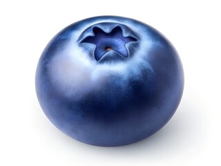 Single Blueberry with Surface Bloom