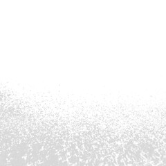 white snow on the transparent background