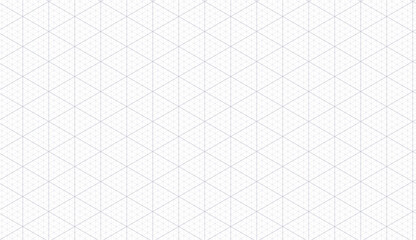 Isometric grid pattern