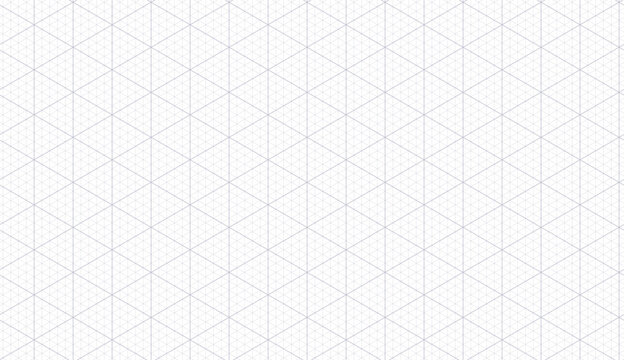 Isometric grid pattern