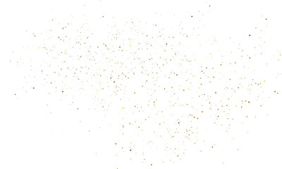 Gold Glitter Background. Golden Confetti 