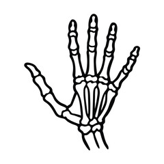 Two human hands form a love heart silhouette icon, or a child's hand sign vector illustration for help and care concept