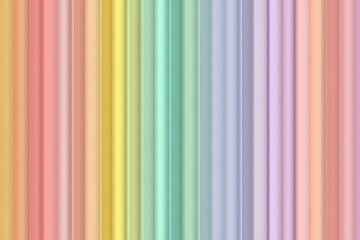 Obraz premium Pastel Rainbow Vertical Stripes Background for Versatile Design