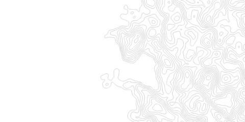 Abstract background with a wave grid map and topography map and seamless pattern with lines White wave paper curved reliefs abstract background, Abstract topographic contours map background.	