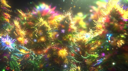 Experience Floral Fantasy And See Colorful Blossoms With Vibrant Lights