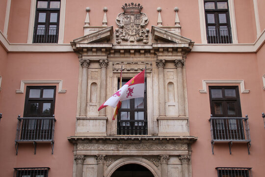 fabio nelli palace in valladolid in spain 