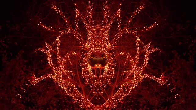 Illuminated stranger things