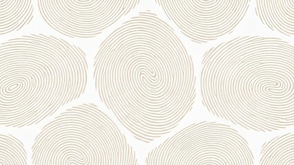 Abstract Fingerprint Pattern Design for Creative Background Use