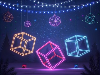 A seamless vector pattern with blue stars and snowflakes for a winter holiday Christmas card design, background, or wallpaper