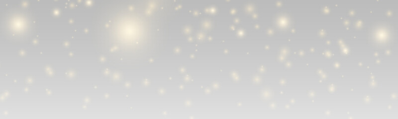 Golden dust sparkles drift slowly with warm shimmering glow. The floating particles add cinematic depth and charm. Perfect for fantasy and celebration visuals PNG © longstock