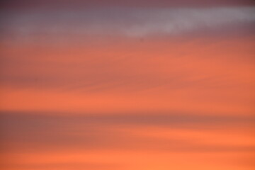 Beautiful orange sunset. Background