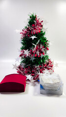 Miniature Christmas photo background