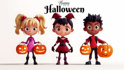 happy family with red heart