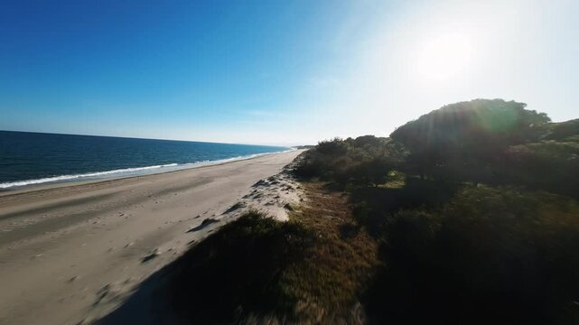 Flying Over The Mediterranean Maquis