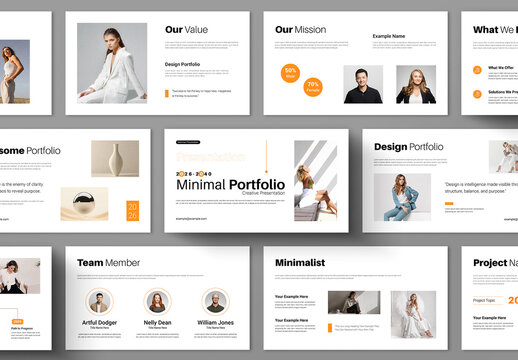 Minimal Presentation Template