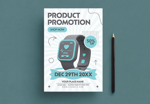 Product Promotion Flyer Design
