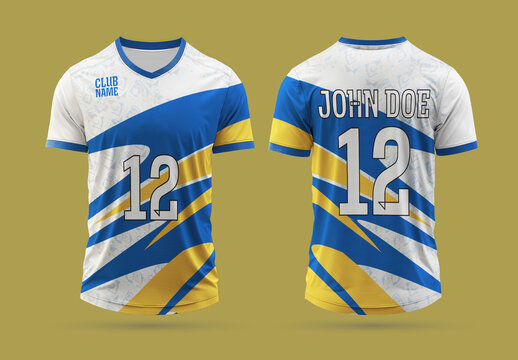 Modern Sports Jersey Uniform Graphic Design Template