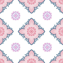 seamless pattern with flowers