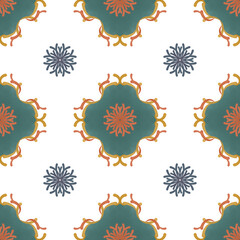seamless pattern with sun