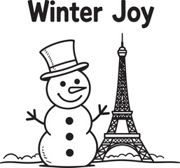 set of snowman, set of snowmen, snowman, christmas, winter, snow, holiday, cold, hat, carrot, xmas, vector, cartoon, december, smile, ice, decoration, snowball, celebration, season