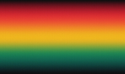 Vibrant Rasta gradient background featuring smooth blurred stripes of red, yellow, and green, ideal for black history month posters, banners, digital art, and cultural designs.