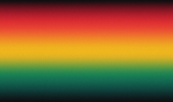 Vibrant Rasta gradient background featuring smooth blurred stripes of red, yellow, and green, ideal for black history month posters, banners, digital art, and cultural designs.