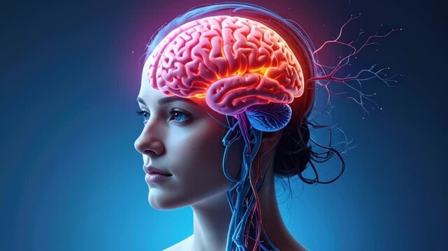 Brain Function Concept.