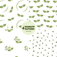 Eco-Friendly Green Tea Leaves Pattern &ndash; Sustainable Botanical Design for Natural, Organic, Herbal, and Environmentally Conscious Products, Textiles, Packaging, and Decor, Perfect for Eco Brands, Green