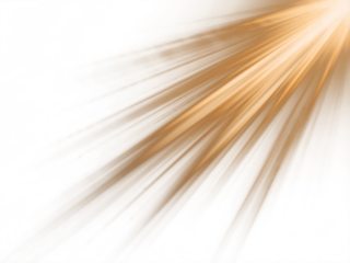 Sunbeam Rays, Warm Sun Light Glow Overlay, Isolated Transparent Graphic Element