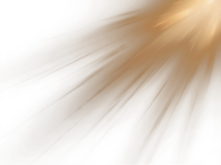 Sunbeam Rays, Warm Sun Light Glow Overlay, Isolated Transparent Graphic Element