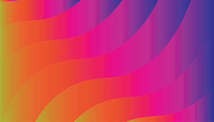 Abstract geometric composition with bold colors and text elements