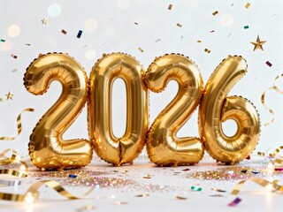 Festive 2026 New Year Greeting Celebration Design