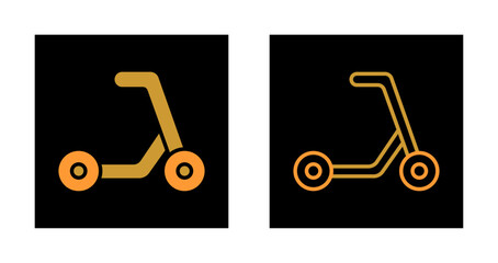Kick Scooter Icon Design